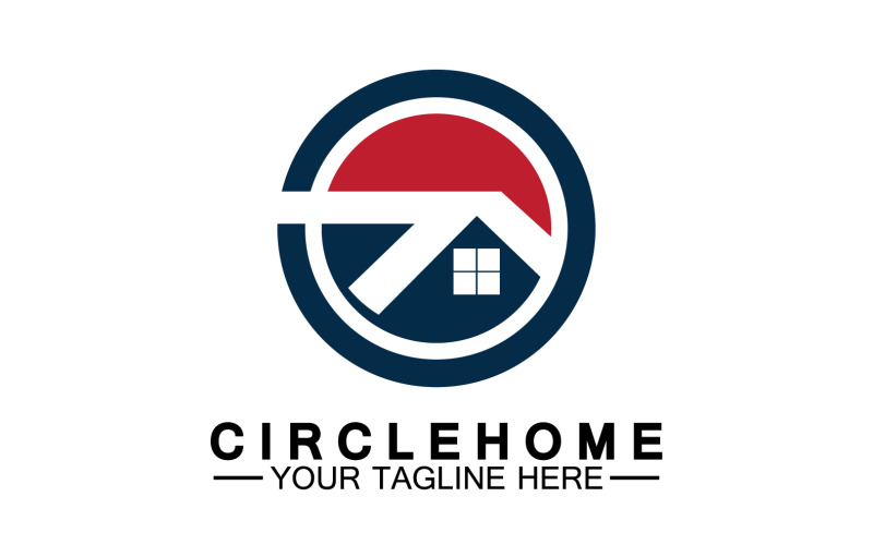Home building house property logo vector v5 Logo Template