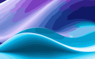 Trendy simple fluid color gradient abstract background