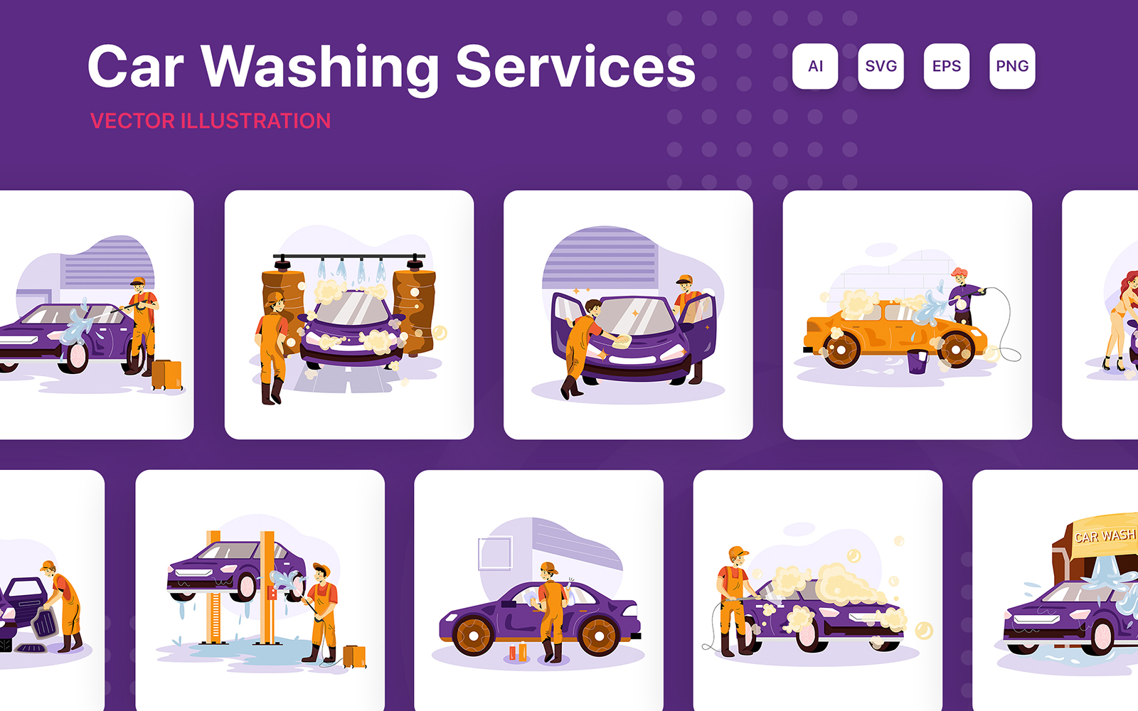 Template #354069 Service Vehicle Webdesign Template - Logo template Preview
