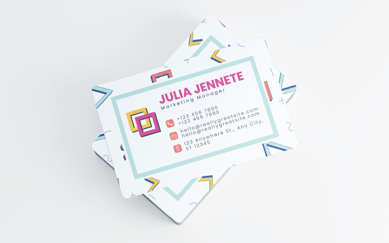 Business Card Style Design Corporate Identity
