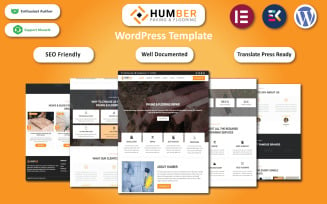 Humber - Paving, Construction & Flooring WordPress Template