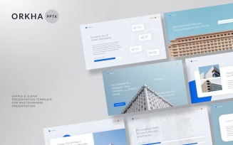 Orkha - Simple & Clean Powerpoint Template