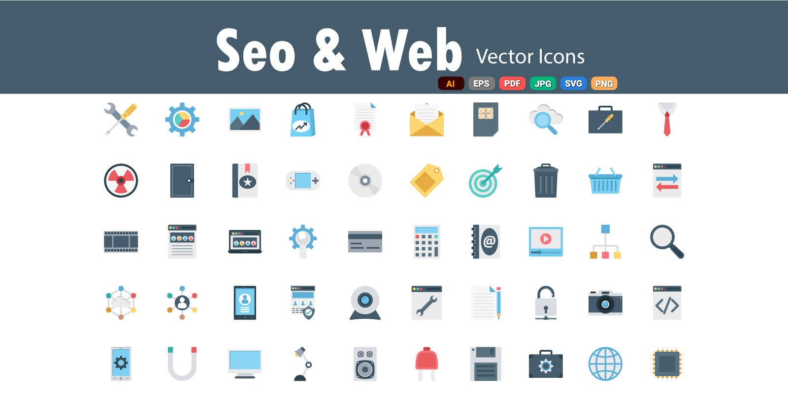 Kit Graphique #354279 Seo Icnes Divers Modles Web - Logo template Preview