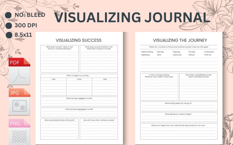 Visualizing Journal – KDP interior Planner