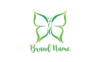 Gradiant Butterfly Logo Design