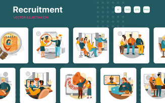 M232_ Recruitment Illustration Pack