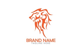 Professional & Modern Lion Logo Design