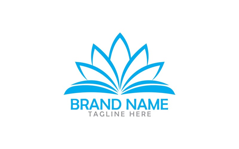 Tulip Book Creative Logo Design Logo Template
