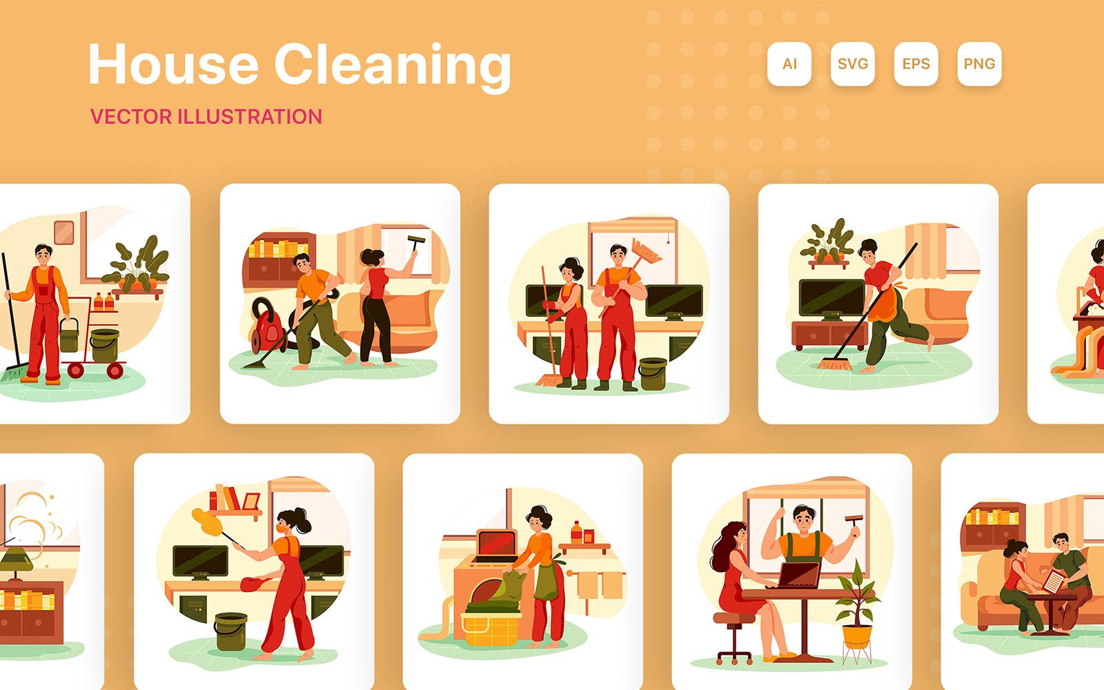 Template #354403 House Clean Webdesign Template - Logo template Preview