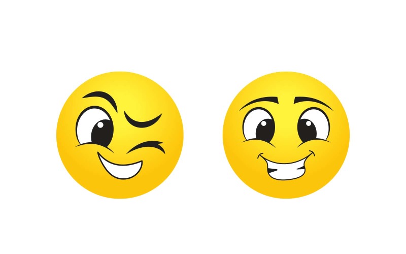 Cute Smiley Emoji Logo Design Logo Template