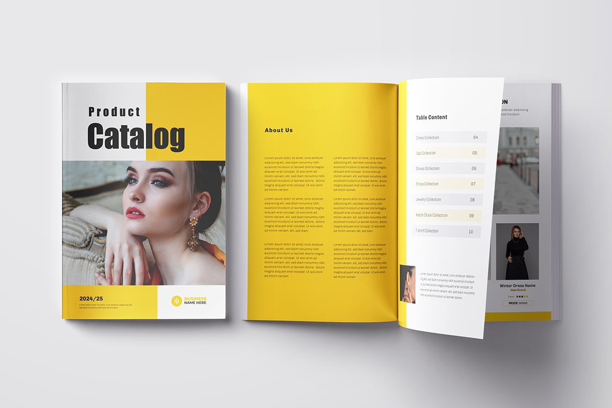 Template #354572 Product Catalog Webdesign Template - Logo template Preview