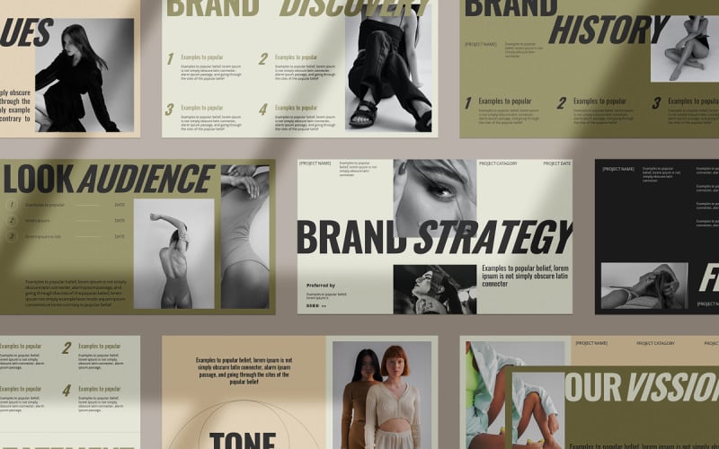 Brand Strategy Presentation Template,., PowerPoint Template