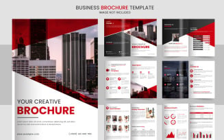 company profile brochure design Brochure creative design Multipurpose template with brochure cover