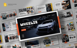 Wheelie - Car Automobile Google Slides Template