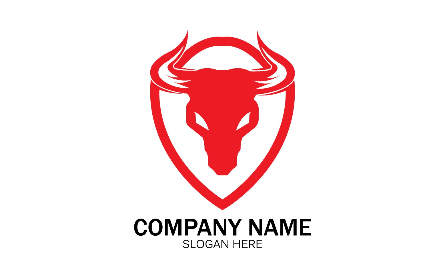 Template #354854 Bull Horn Webdesign Template - Logo template Preview