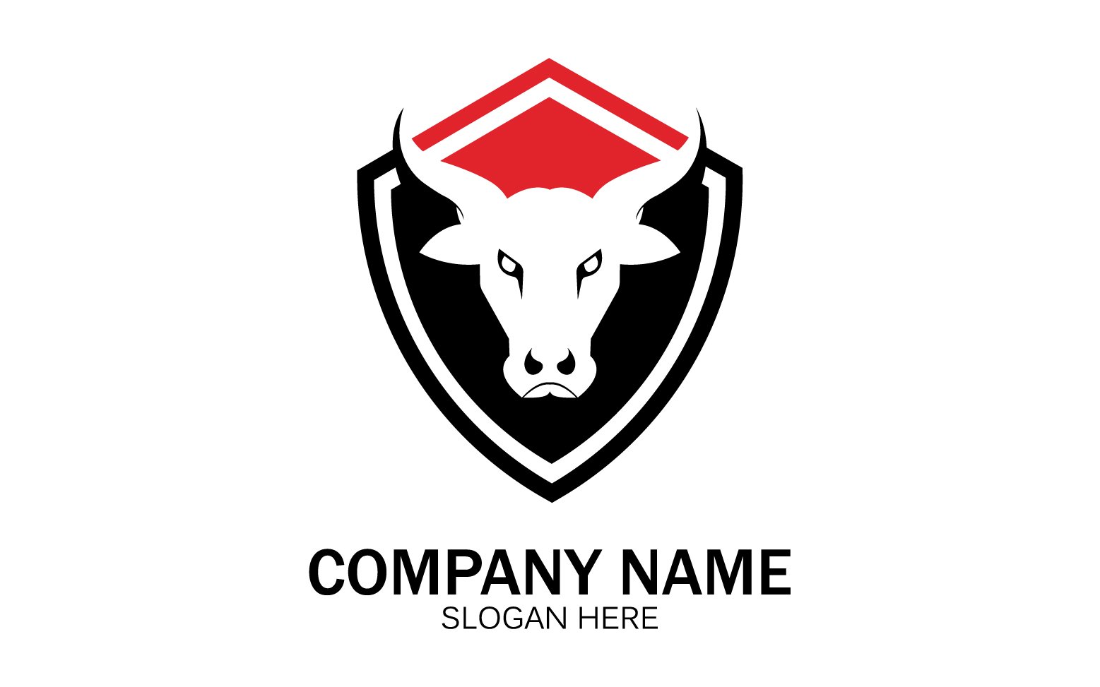 Template #354866 Bull Horn Webdesign Template - Logo template Preview