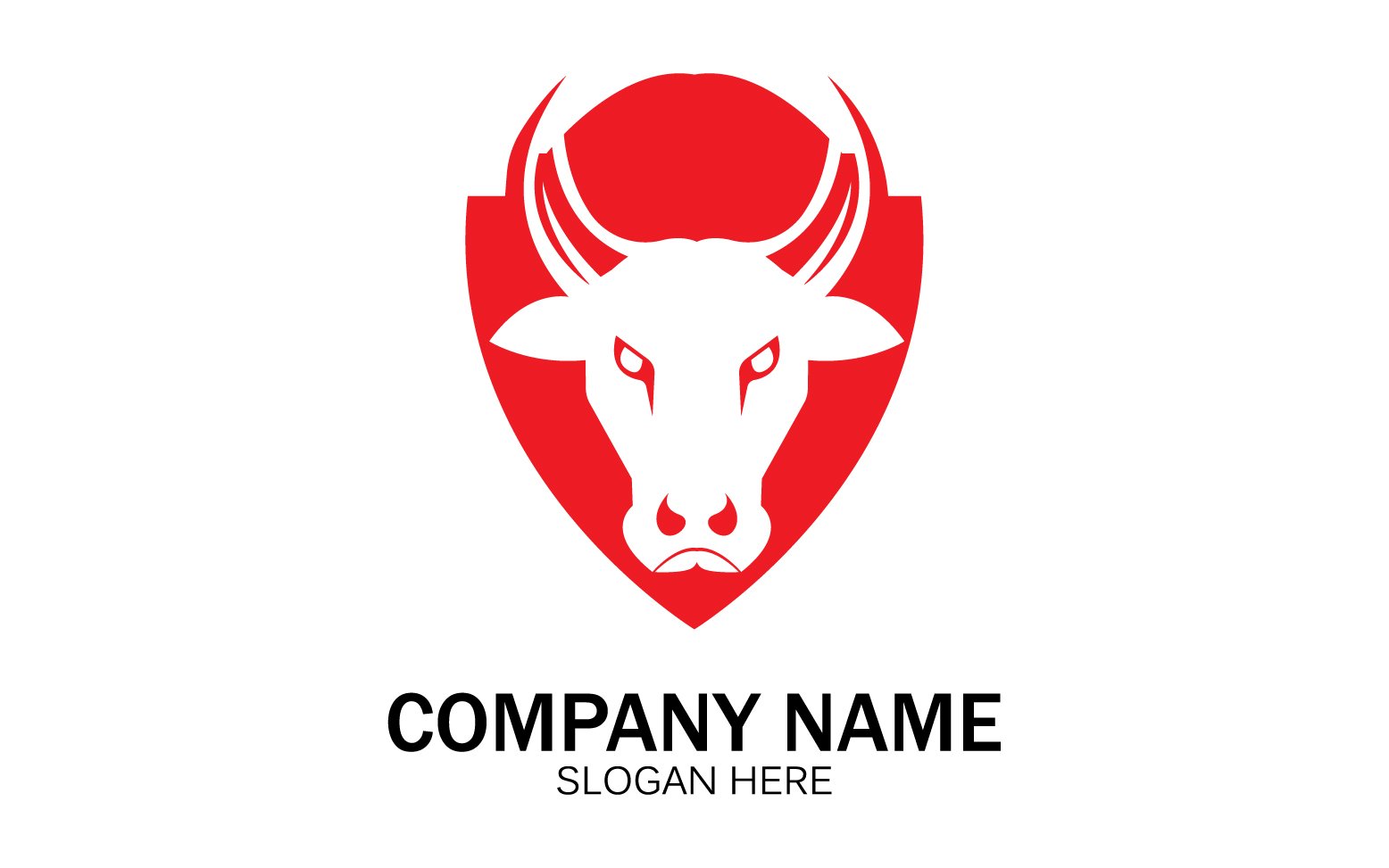Template #354870 Bull Horn Webdesign Template - Logo template Preview