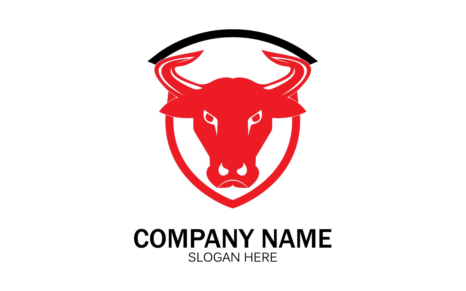 Template #354871 Bull Horn Webdesign Template - Logo template Preview