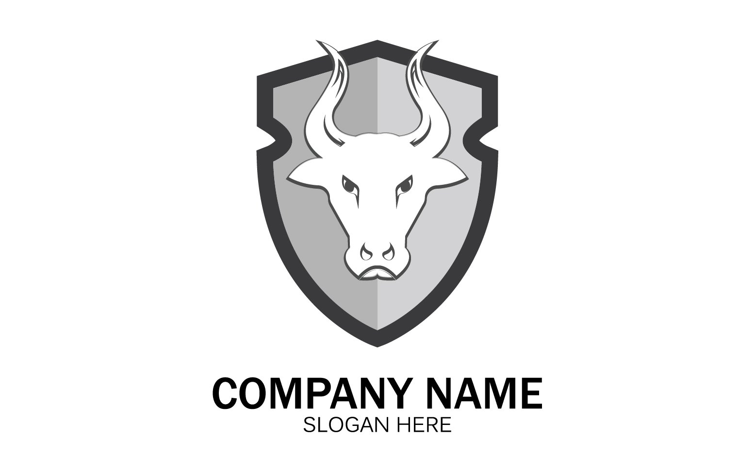 Template #354874 Bull Horn Webdesign Template - Logo template Preview