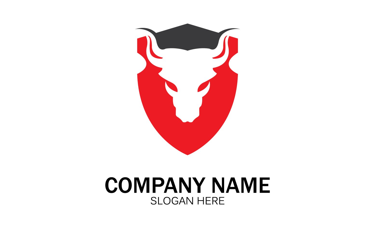 Template #354886 Bull Horn Webdesign Template - Logo template Preview