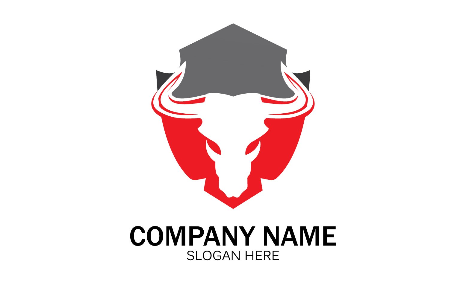 Template #354888 Bull Horn Webdesign Template - Logo template Preview