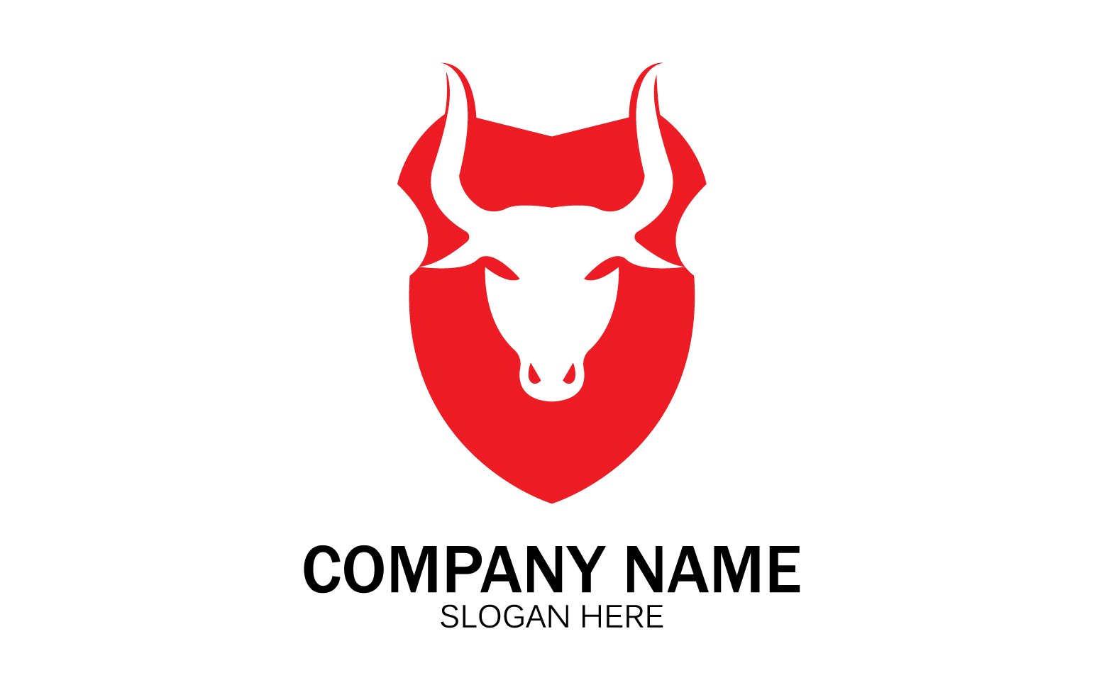 Template #354891 Bull Horn Webdesign Template - Logo template Preview