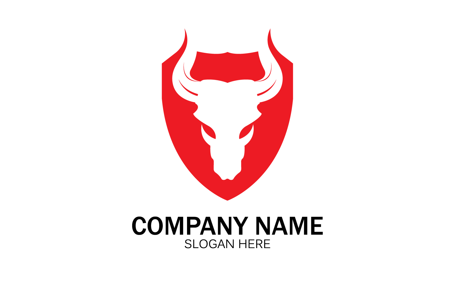 Template #354898 Bull Horn Webdesign Template - Logo template Preview