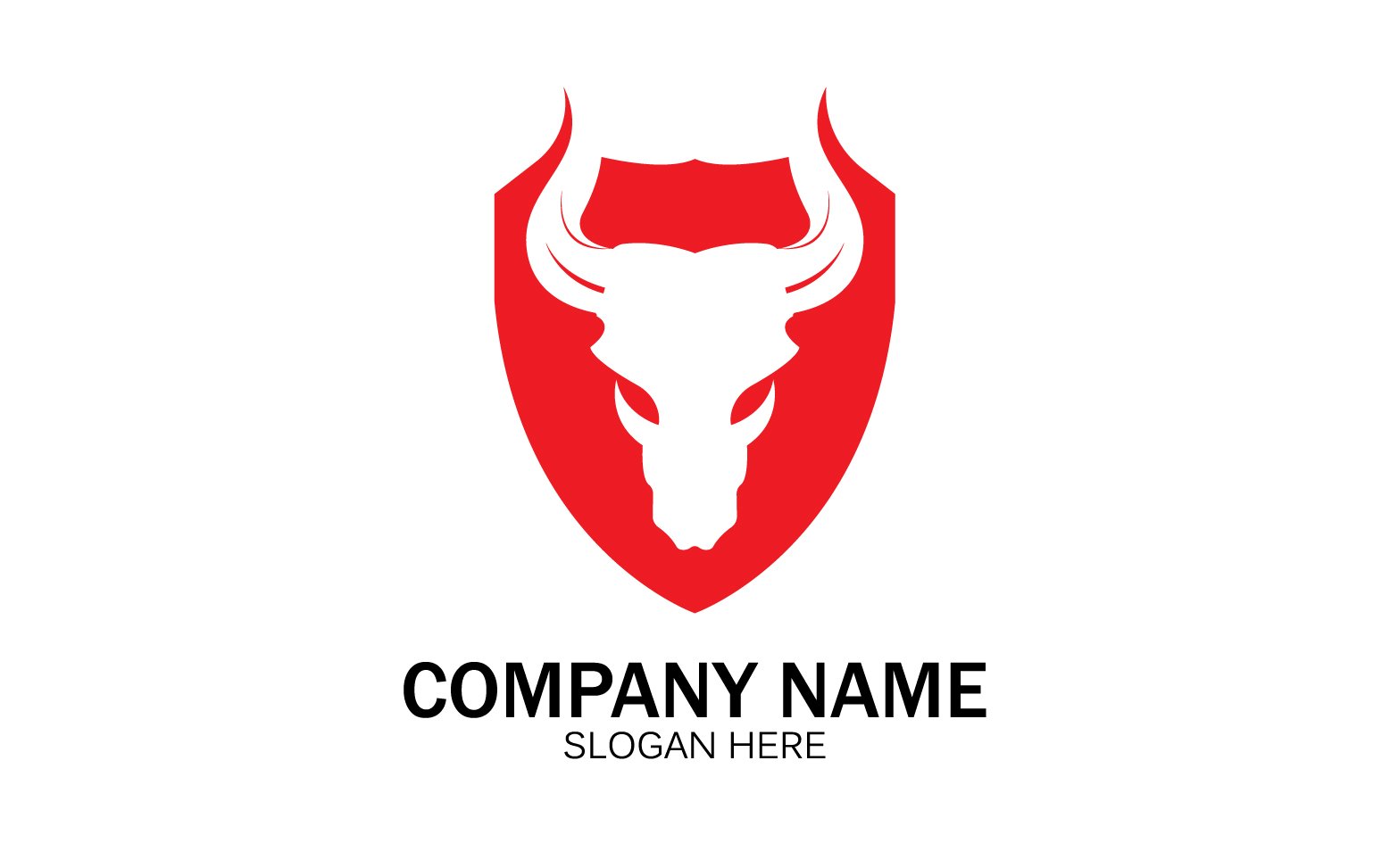 Template #354898 Bull Horn Webdesign Template - Logo template Preview