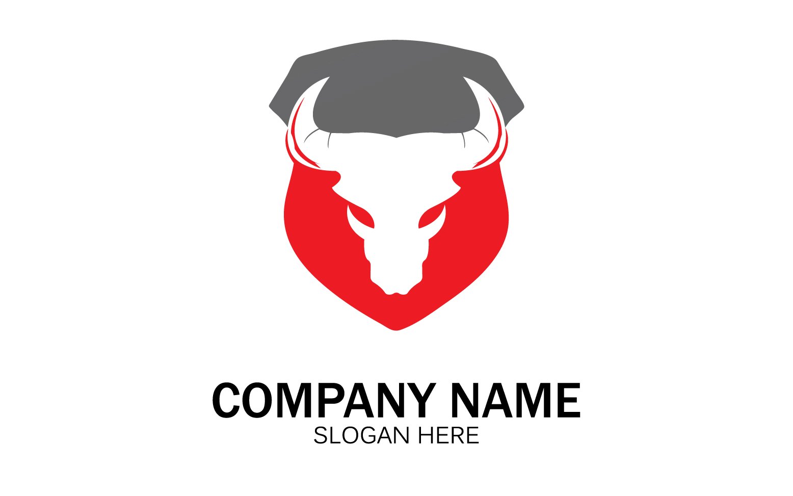 Template #354900 Bull Horn Webdesign Template - Logo template Preview