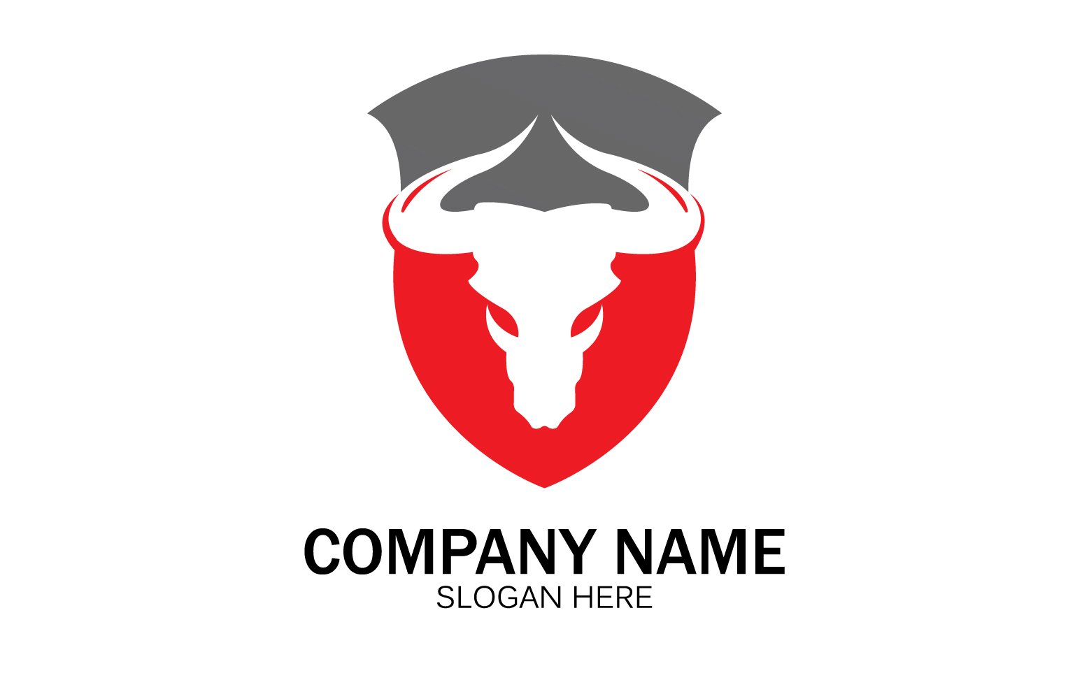 Template #354904 Bull Horn Webdesign Template - Logo template Preview