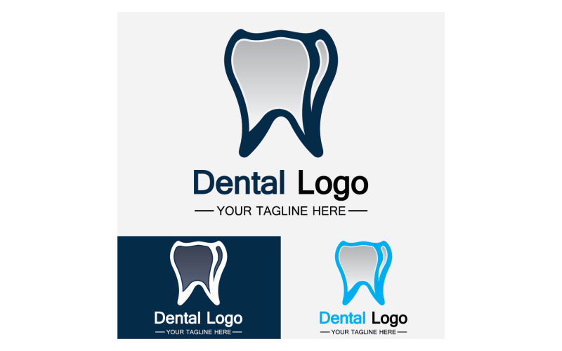 Health dental care logo icon vector v17 Logo Template