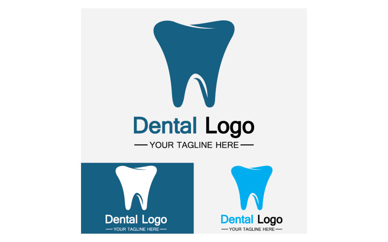 Health dental care logo icon vector v23 Logo Template