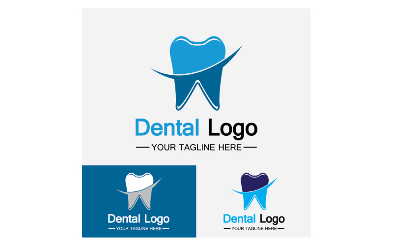 Health dental care logo icon vector v2 Logo Template