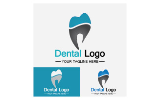 Health dental care logo icon vector v3