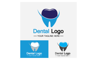 Health dental care logo icon vector v5