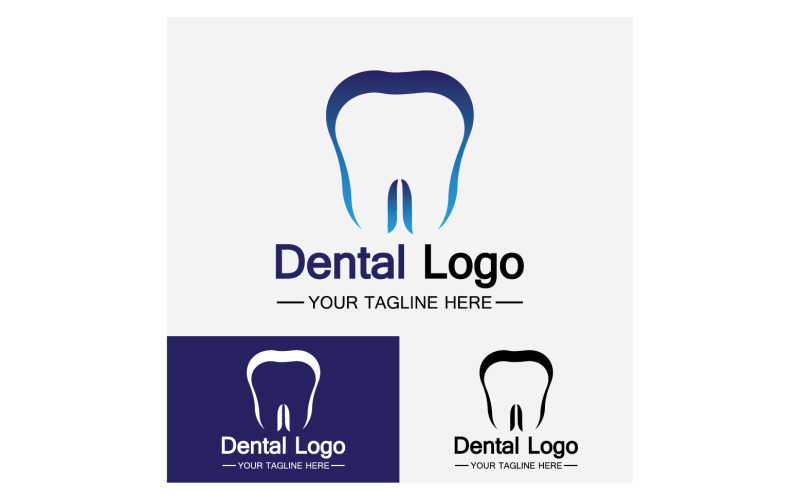 Health dental care logo icon vector v6 Logo Template
