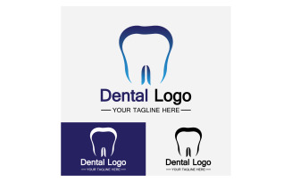 Health dental care logo icon vector v6