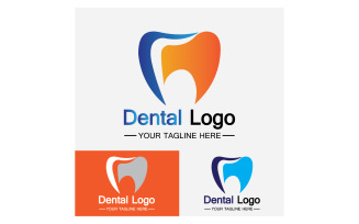 Health dental care logo icon vector v8