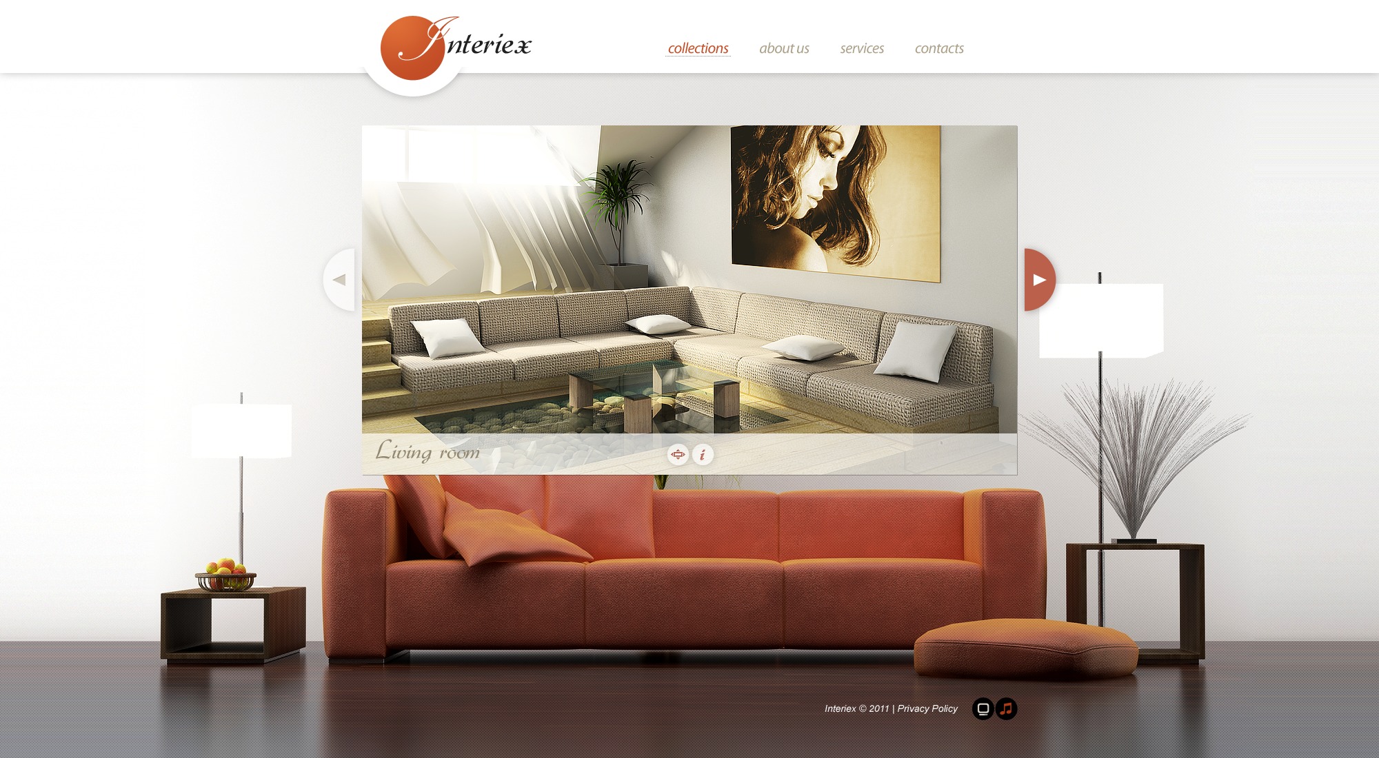 Interior Design Facebook Flash Template #35599