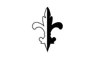 Spear icon symbol template logo v12