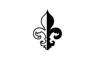 Spear icon symbol template logo v14