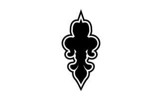 Spear icon symbol template logo v50