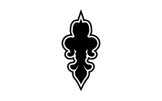 Spear icon symbol template logo v50