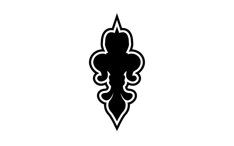 Spear icon symbol template logo v50 Logo Template