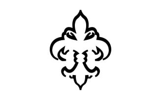 Spear icon symbol template logo v59