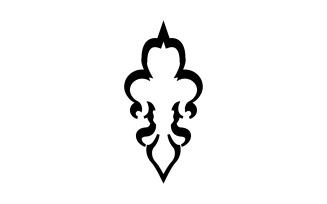 Spear icon symbol template logo v60