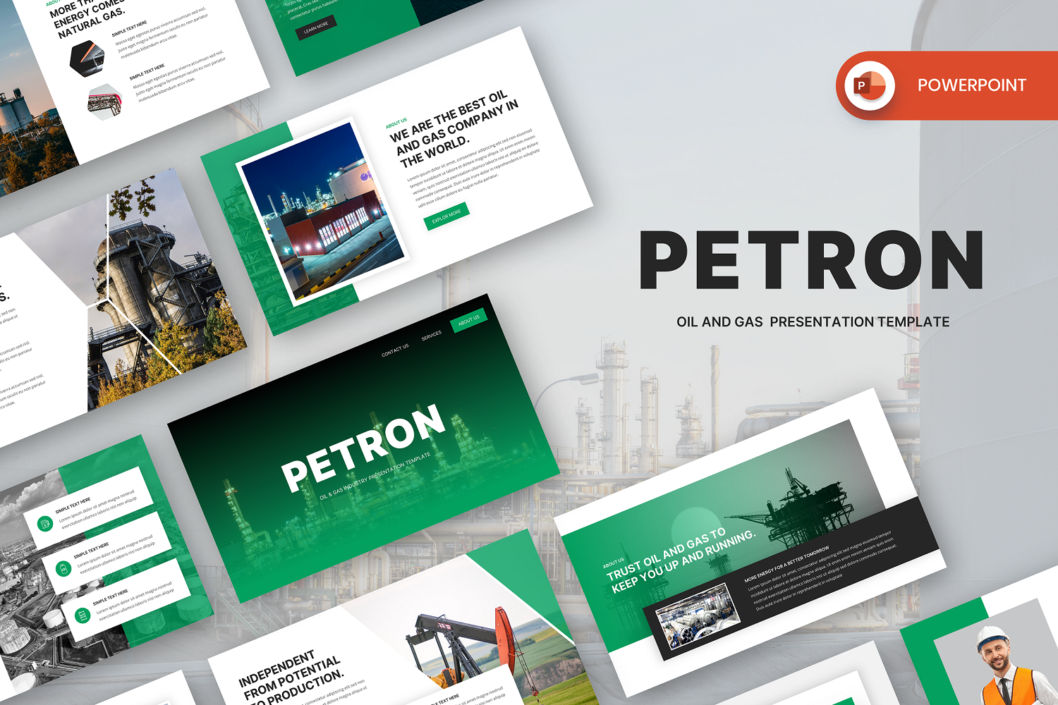 Template #355518 And Gas Webdesign Template - Logo template Preview