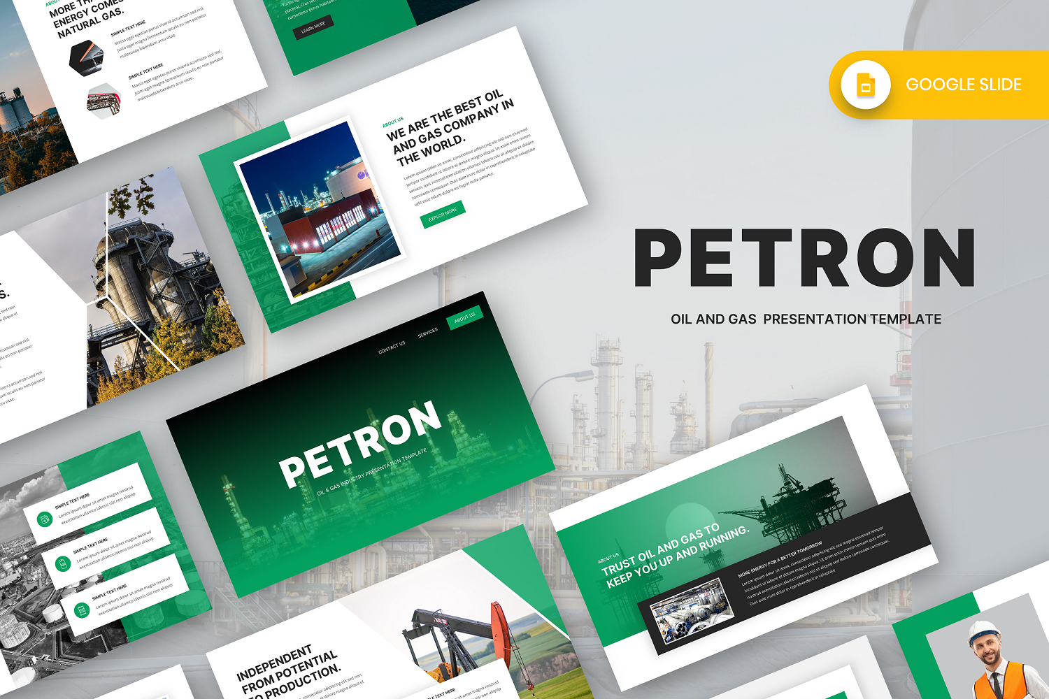 Kit Graphique #355519 Petroleum Industry Divers Modles Web - Logo template Preview