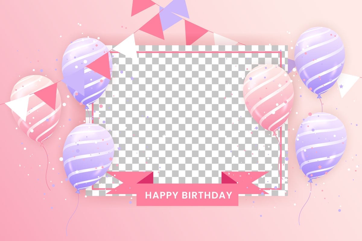 Kit Graphique #355587 Birthday Balloons Divers Modles Web - Logo template Preview