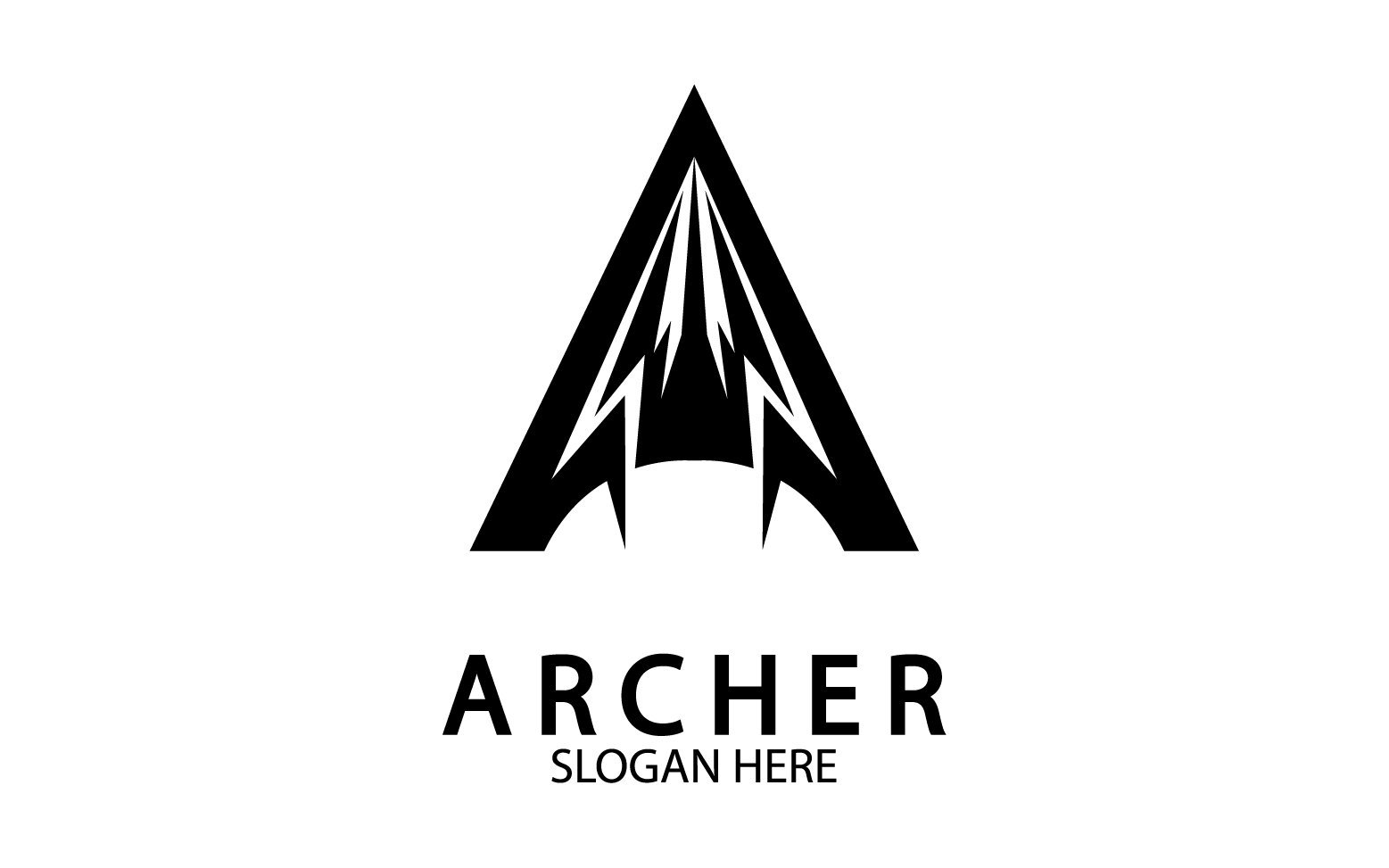 Template #355677 Archery Archer Webdesign Template - Logo template Preview